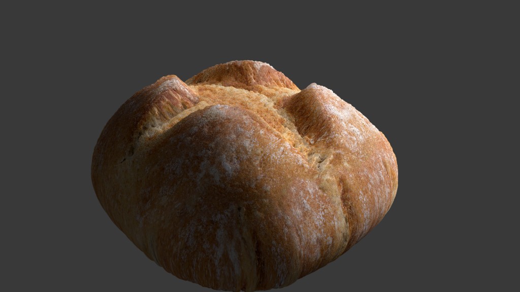 Photorealistic Bread (Organic SSS Cycles Food) preview image 1